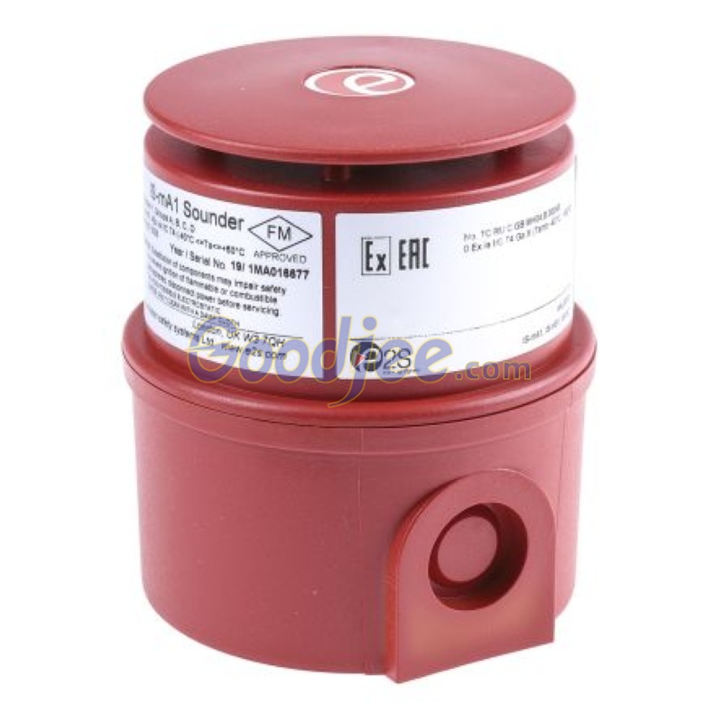 IS-MA1-R e2s 电子报警器, 49音调,16-28v直流红色ATEX,IP65