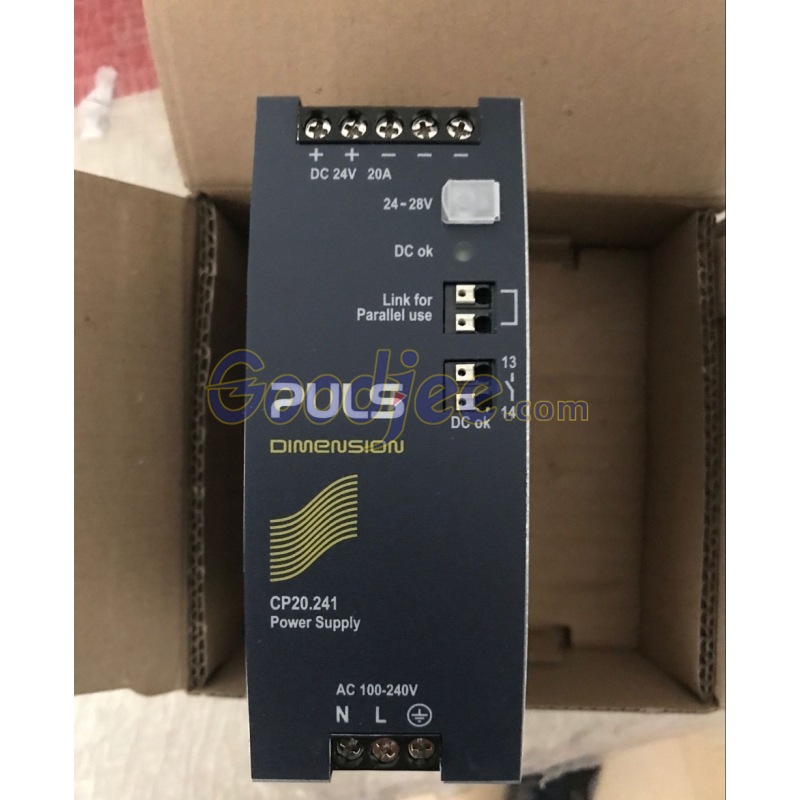 普尔世PULS CP20.241-C1导轨电源输出24V20A480W交流输入100-240V