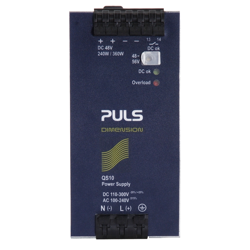 普尔世PULS QS10.481 导轨电源输出48V5A240W 输入100-240V