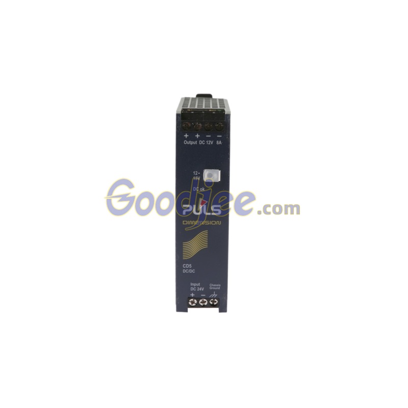 普尔世PULS CD5.121隔离式直流-直流转换器, 输入18-32.4V 12V 输出96W8A 固定输出24V直流