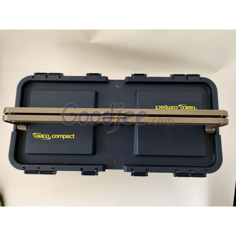 丹麦Raaco136563 塑料工具柜工具盒,手提托盘,170x215x425mm COMPACT 15 TOOLBOX