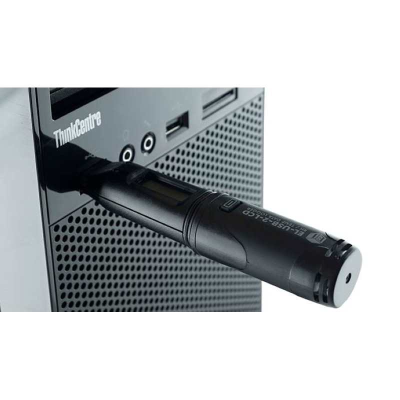 Lascar EL-USB-2-LCD+ 带液晶显示温度湿度露点数据记录仪带软件导出数据 温度-35-80°C精度±0.45度 湿度100%RH ±2.05%RH