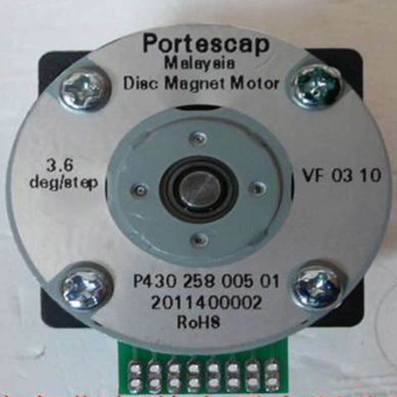 P430.258.005.01 Portescap 盘形磁铁式 步进电机, 6V, 3.6°步进角度,