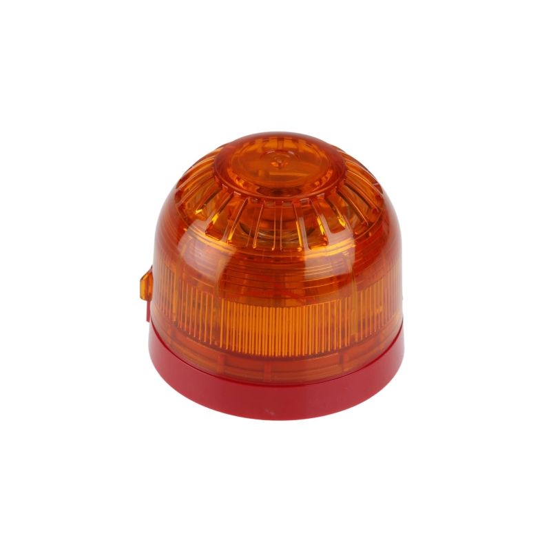 PSC-0025 18-980503 Klaxon PSC-0025 18-980503声光报警器17-60V直流琥珀色灯罩直流