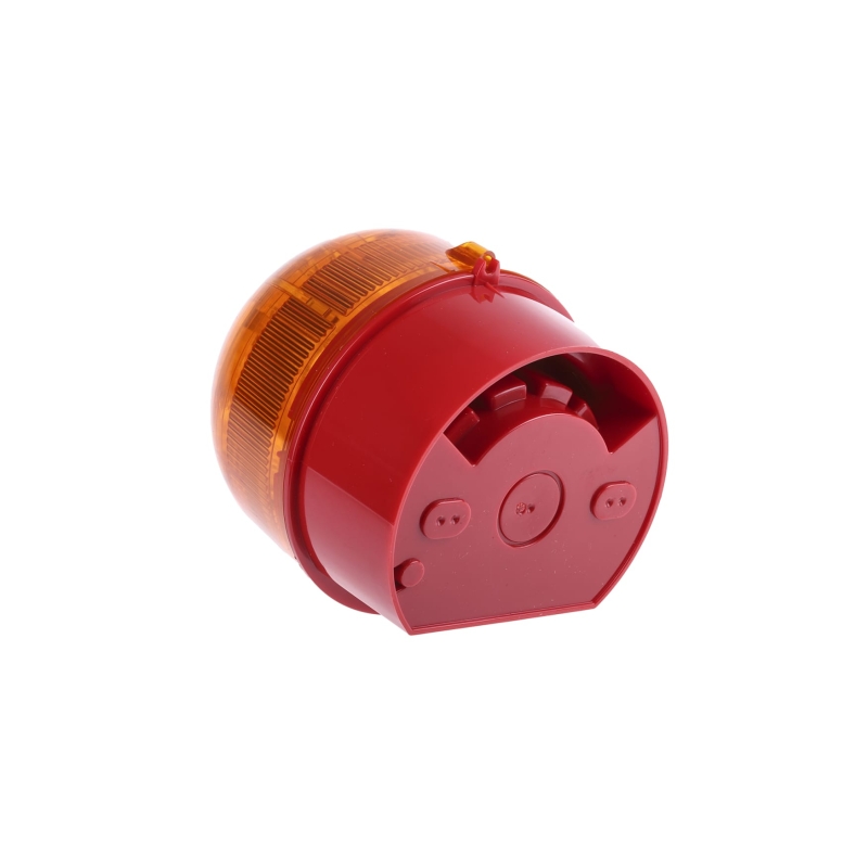 PSC-0027 18-980504 Klaxon 声光报警器17-60V直流 琥珀色灯罩直流, 壁挂式安装