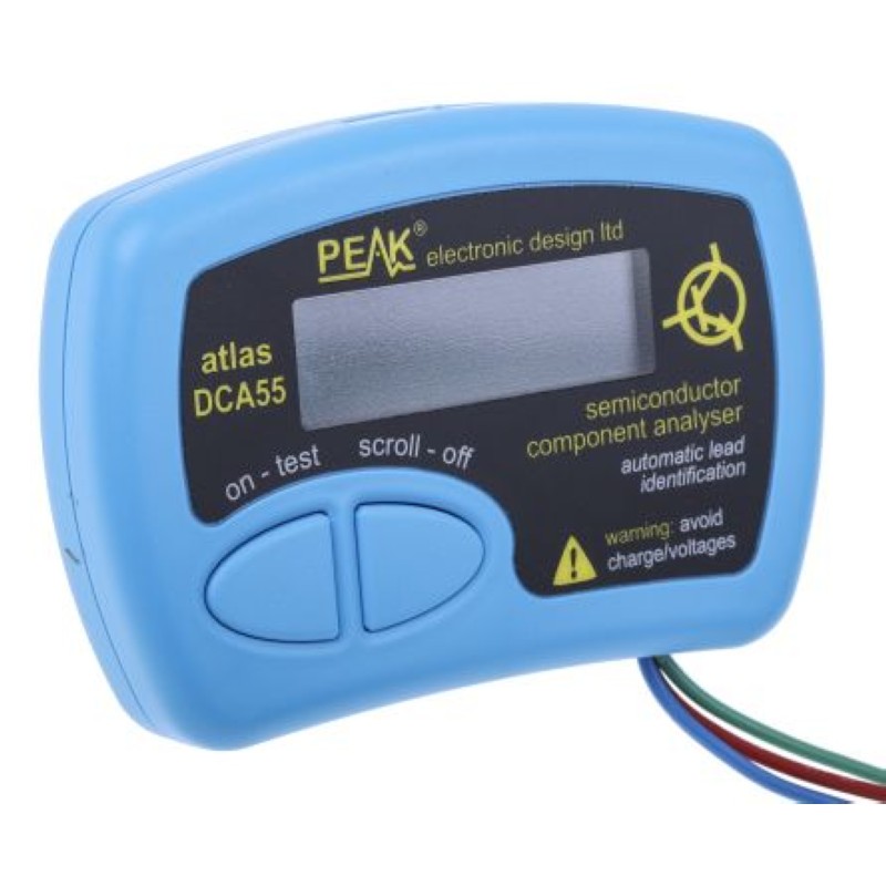 DCA55 DCA55T同型 Peak 元件测试仪 IC 晶体管二极管分析仪测试仪